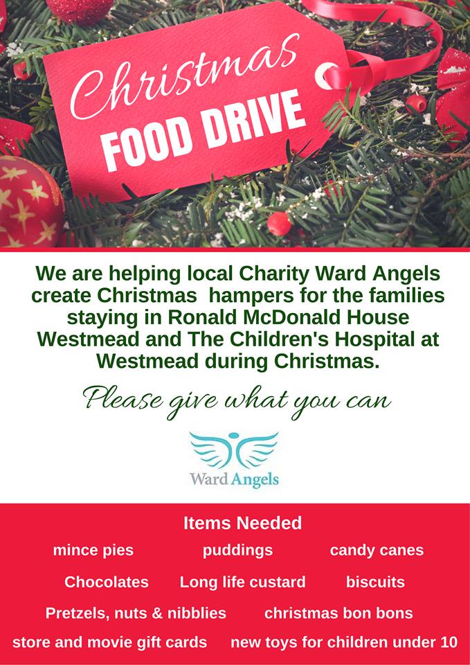 Ward Angels Christmas Drive