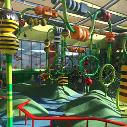 Shopping centre play areas in the Hills