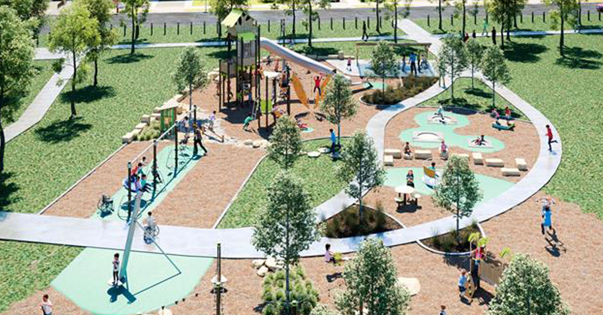 New playground The Ponds Hills District Mums