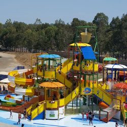 Water slides in Sydney