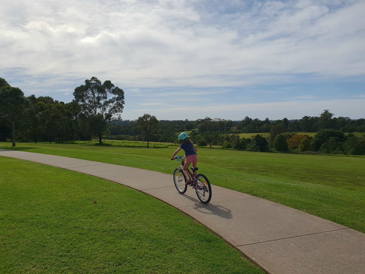 park with bike track near me