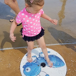 Water play parks in and near the Hills District