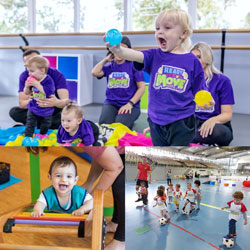 Classes for children aged 6 weeks to 2.5 years