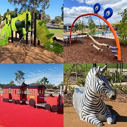 Themed playgrounds