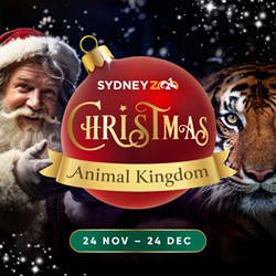 Don’t miss Sydney Zoo’s Christmas Animal Kingdom