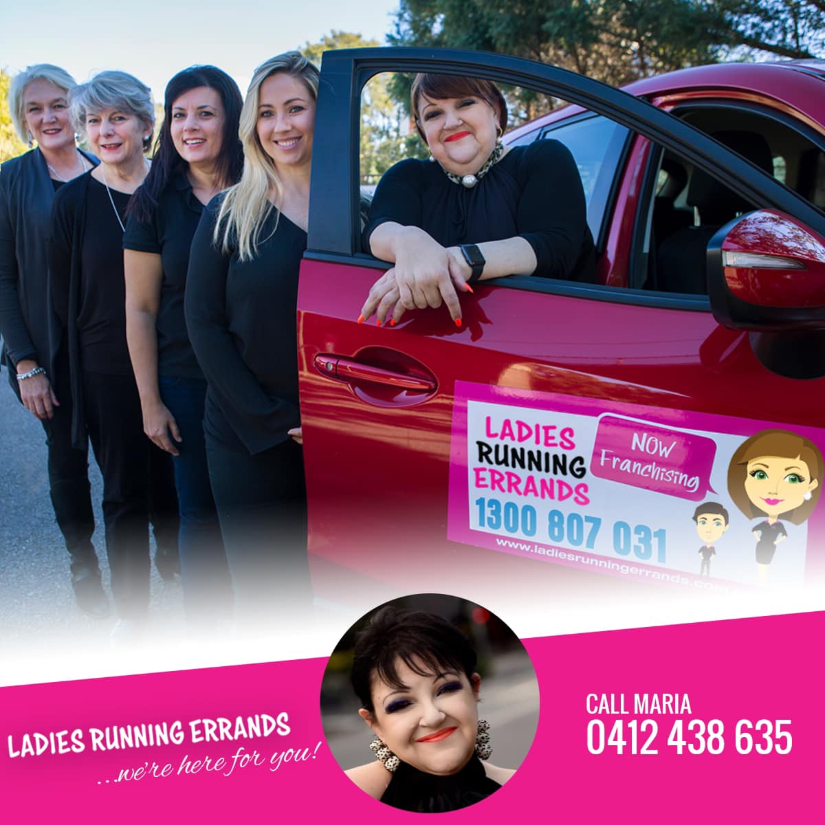 Ladies Running Errands Hills District Mums