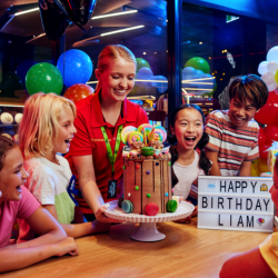 Book your next party at Timezone and Zone Bowling!