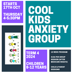 Cool Kids Anxiety Group Term 4