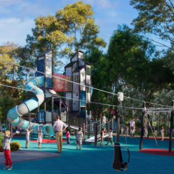 Livvi’s Place Playground | Bernie Mullane Kellyville | To be expanded