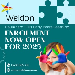 Enrolments for 2025 now open at Weldon’s Baulkham Hills centre!