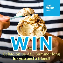 Gelato ALL Summer long for you and a friend!