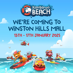 Kangaroo Beach is coming to Winston Hills Mall