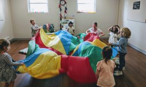 Having fun at our community classes