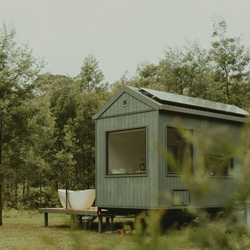 Book your tiny home winter getaway with Into the Wild Escapes