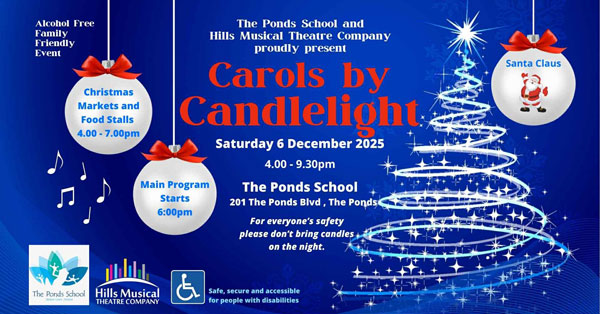 Carols by Candlelight and Christmas Market – The Ponds School
