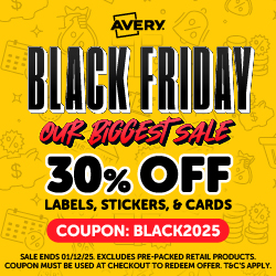 Shop Avery’s biggest sale this Black Friday!