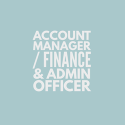 Account Manager / Finance & Administration Officer