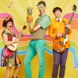 Holiday fun with The Vegetable Plot’s Pineapple People at Riverside