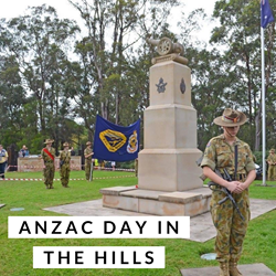 Anzac Day in the Hills