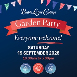 Don’t miss Pymble Ladies’ College Garden Party 2026!