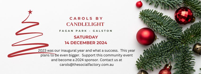 Carols by Candlelight – Fagan Park