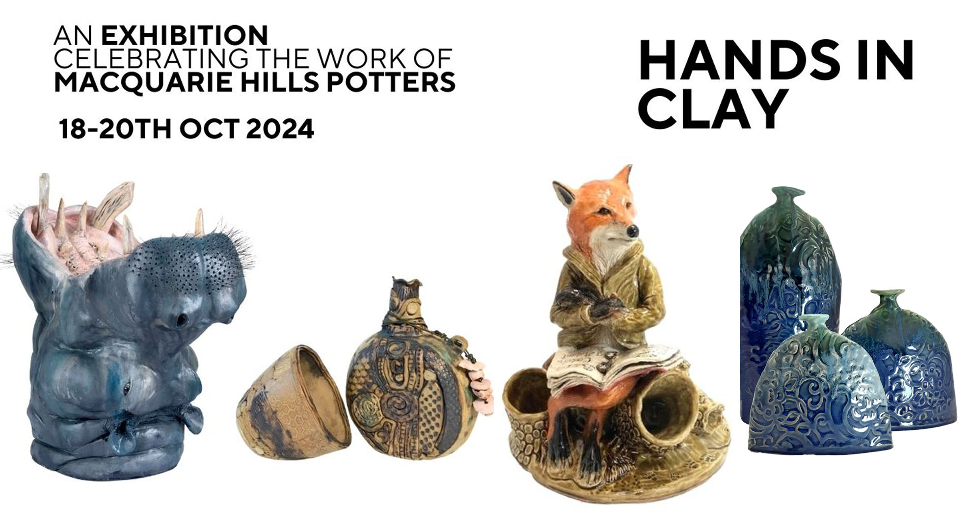 HANDS IN CLAY – Ceramic Exhibition