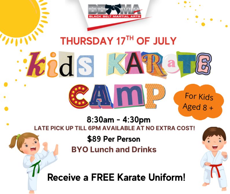 Kids Karate and Life Skills Camp!