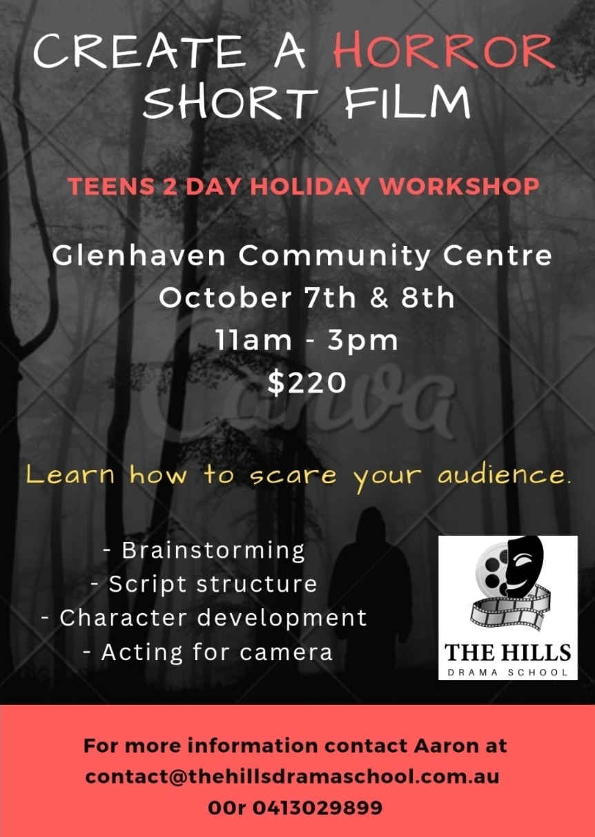 TEENS DRAMA HOLIDAY WORKSHOP