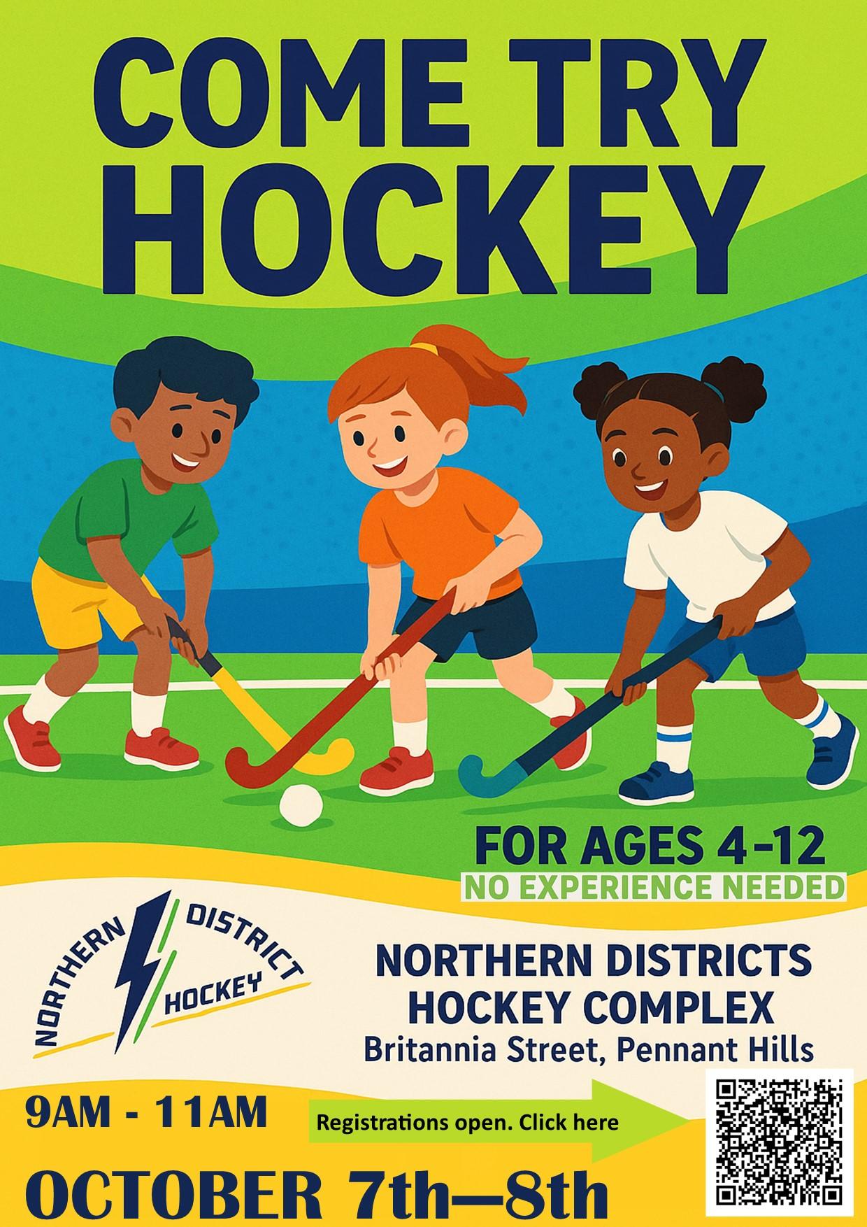 COME TRY HOCKEY