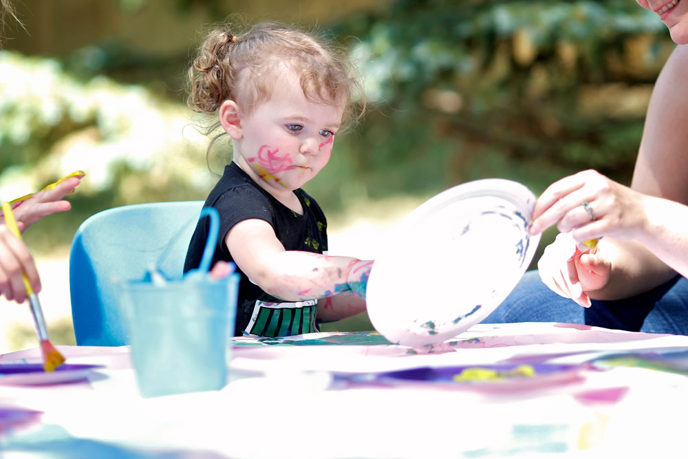 Jellybeanstreet Kids Messy Play & Paint Workshop