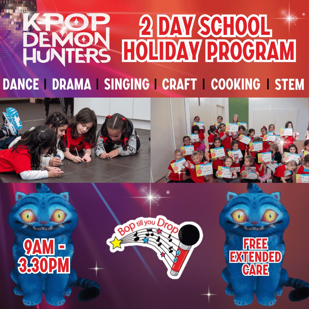 Bop till you Drop – KPOP School Holiday Workshop