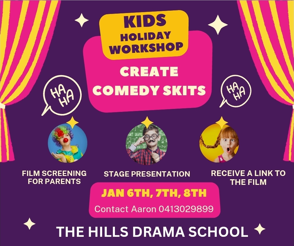 DRAMA KIDS HOLIDAY WORKSHOP