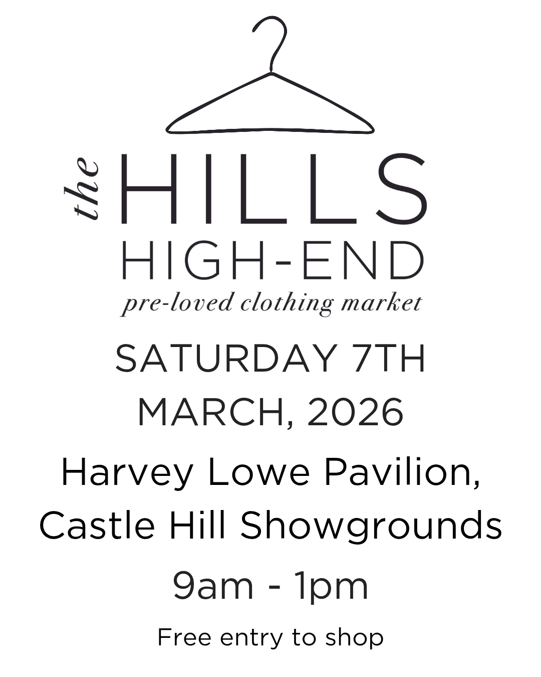Hills High End Pre-Loved Clothing Market
