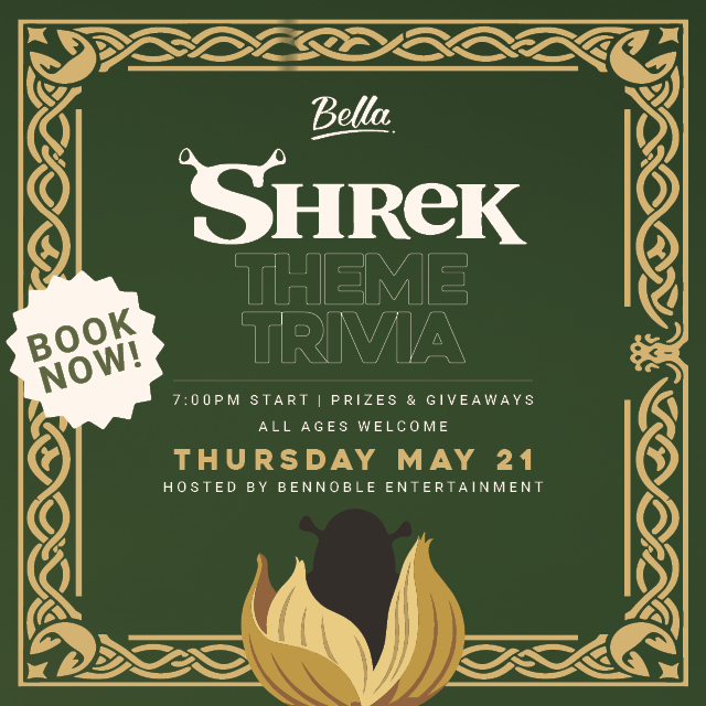 Shrek Themed Trivia | Free to Play | Thursday, May 21