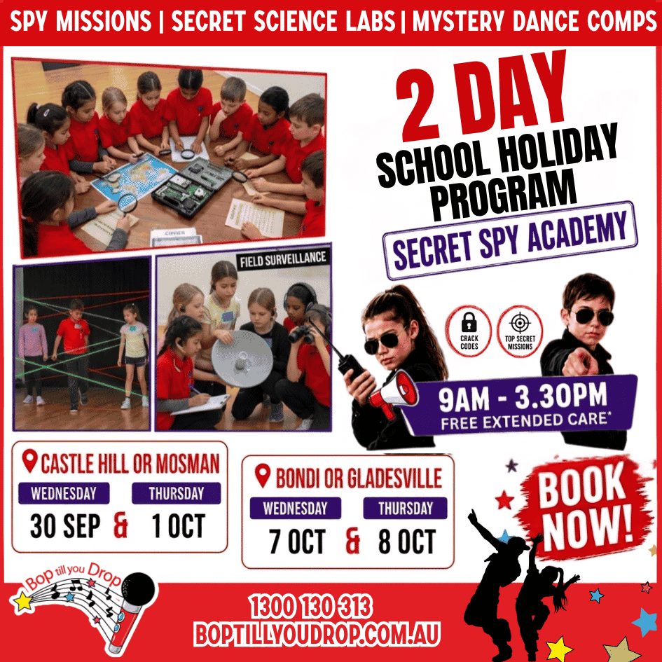 Bop till you Drop – School Holiday Workshop